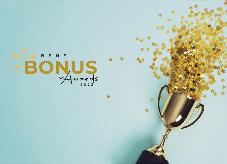 Who are the winners of the BENE Bonus Awards?